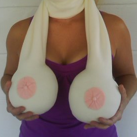 The Original Boob Scarf .. As Seen On The Tonight..